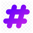 Hash Hashtag Keyword Icon