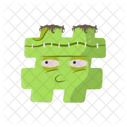 Hash Monster  Icon