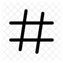 Hash Tag Social Media Hash Icon
