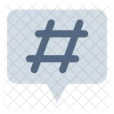 Hashtag Tag Communication Icon