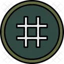 Hashtag Symbol Hash Icon