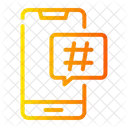 Hashtag Mobile Phone Smartphone Icon