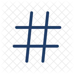 Hashtag Logo Icon