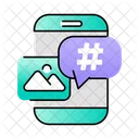 Hastag Social Media Tag Symbol