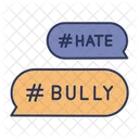 Hashtag Bully Bullying Icon