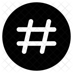 Hashtag  Symbol