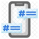 Hashtag Social Network Comments Icon