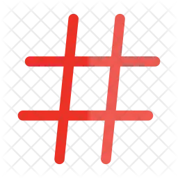 Hashtag Logo Icon