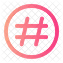 Hashtag Tag Social Media Icon