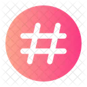 Hashtag Tag Social Media Icon