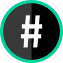 Hashtag Twitter Zeichen Symbol