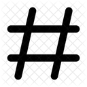 Hastag Descricao Interface Do Usuario Ícone
