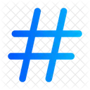 Hashtag Communication Chat Icon