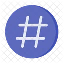 Hashtag  Icon