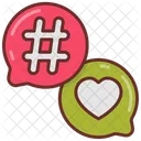 Hashtag Hash Symbol Keyword アイコン
