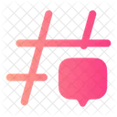 Hashtag-Chat  Symbol