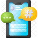 Hashtag Tag Social Media Icon