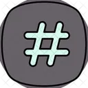 Hashtag Tag Social Media Icon