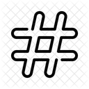 Hashtag Tag Social Icon