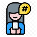 Hashtag  Icon