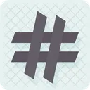 Hashtag  Icon