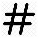 Hashtag Tag Social Media Icon