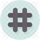 Hashtag Trend Topic Icon