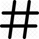 Hashtag Tag Social Media Icon