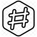 Hashtag  Ícone