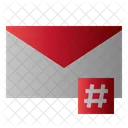 Mail Hastag Message Icon