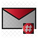 Hashtag Mail  Icon
