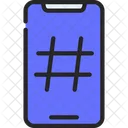 Hashtag móvel  Icon