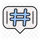 Hashtag Tag Social Icon