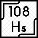 Hasio Tabla Periodica Quimica Icon