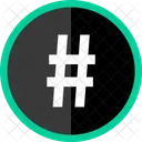 Hastag Twitter Sign Icon