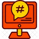 Hastag Pound Hashtag Icon
