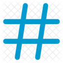 Hashtag Social Media Tag Icon