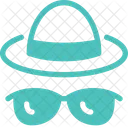 Hat Cap Sunglass Icon