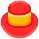 Hat Beach Summer Icon