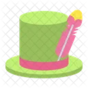 Hat Feather Costume Icon