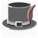 Hat Cylinder Black Icon