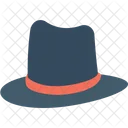 Hat Trilby Mens Icon