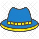 모자 모자 관리인 모자 아이콘