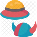 Hat Carnival Viking Icon