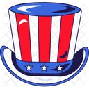 Hat Independence America Icon