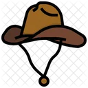 Hat Cowboy Western Cowboy Icon