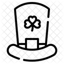 Saint Patrick Day Out Line Icon Created Base On Pixel Perfect Grid 64 X 64 Pixel Icon