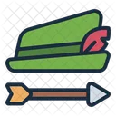 Hat Robinhood Arrow Icon