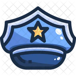 Hat Of A Policeman  Icon