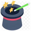 Magician Hat Hat Trick Hat Magic Icon